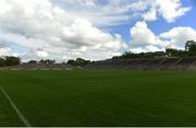 20 May 2017; A general view of St Tiernach's Park in Clones during the Ulster GAA Football Senior Championship Preliminary Round match between Monaghan and Fermanagh at  St Tiernach's Park in Clones, Co. Monaghan. Photo by Philip Fitzpatrick/Sportsfile