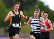20 May 2017; Mark Glynn of Patrician SS wins the senior boys 800m event during day 2 of the Irish Life Health Leinster Schools Track & Field Championships at Morton Stadium in Dublin. Photo by Stephen McCarthy/Sportsfile