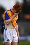 20 May 2017; Robbie O’Connell of Longford dejected following the Electric Ireland Leinster GAA Minor Football Championship Quarter-Final match between Dublin and Longford at Parnell Park in Dublin. Photo by Sam Barnes/Sportsfile