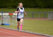20 May 2017; Aimee Hayde of St Mary's, Newport, Co Tipperary, on her way to winning the Girls 1500m Junior event during the Irish Life Health Munster Schools Track & Field Championships at C.I.T in Cork. Photo by Piaras Ó Mídheach/Sportsfile