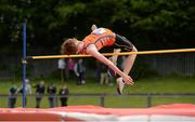 20 May 2017; Ciarán O'Sullivan of SMI Newcastle West, Co Limerick, competing in the Boys High Jump Junior event during the Irish Life Health Munster Schools Track & Field Championships at C.I.T in Cork. Photo by Piaras Ó Mídheach/Sportsfile