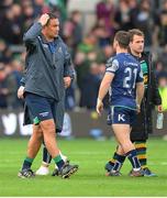 20 May 2017; Connacht Coach Pat Lam following the Champions Cup Playoff match between Northampton Saints and Connacht at Franklins Gardens in Northampton. Photo by Robin Parker/Sportsfile