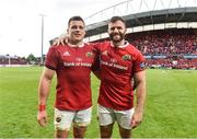 20 May 2017; CJ Stander, left, and Jaco Taute of Munster after of the Guinness PRO12 semi-final between Munster and Ospreys at Thomond Park in Limerick. Photo by Diarmuid Greene/Sportsfile