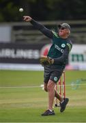 21 May 2017; Ireland coach John Bracewell before the One Day International match between Ireland and New Zealand at Malahide Cricket Club in Dublin. Photo by Cody Glenn/Sportsfile