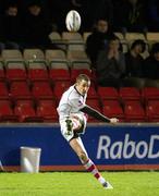 25 November 2011; Ian Humphreys, Ulster. Celtic League, Glasgow Warriors v Ulster, Firhill Arena, Glasgow, Scotland. Picture credit: Craig Watson / SPORTSFILE