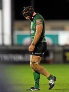 26 November 2011; John Muldoon, Connacht, shows his disappointment after the game. Celtic League, Connacht v Ospreys, Sportsground, Galway. Picture credit: Pat Murphy / SPORTSFILE