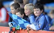 27 November 2011; Young Na Piarsaigh supporters watch on during the game. AIB Munster GAA Hurling Senior Club Championship Final, Na Piarsaigh, Limerick v Crusheen, Clare, Semple Stadium, Thurles, Co. Tipperary. Picture credit: Diarmuid Greene / SPORTSFILE