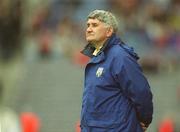 4 May 2003; Laois manager Mick O'Dwyer watches the concluding stages of the game. Allianz National Football League Division 1 Final, Tyrone v Laois, Croke Park, Dublin. Football. Picture credit; Ray McManus / SPORTSFILE