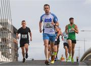 21 May 2017; James Kelly competing in the Streets of Dublin 5k race at the CHQ Building in North Wall, Dublin. Photo by Sam Barnes/Sportsfile