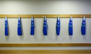 21 May 2017; A general view of Wicklow jerseys in the dressing room before the Leinster GAA Football Senior Championship Round 1 match between Louth and Wicklow at Parnell Park in Dublin. Photo by Piaras Ó Mídheach/Sportsfile