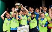 21 May 2017; Players of Dublin District Schoolboys League celebrate after winning the Subway SFAI U13 Final match between Sligo Leitrim Schoolboys League and Dublin District Schoolboys League in Cahir, Co Tipperary.  Photo by David Maher/Sportsfile