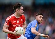21 May 2017; Eóin O'Connor of Louth in action against Darren Hayden of Wicklow during the Leinster GAA Football Senior Championship Round 1 match between Louth and Wicklow at Parnell Park in Dublin. Photo by Piaras Ó Mídheach/Sportsfile