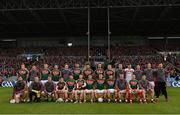 21 May 2017; The Mayo squad prior to the Connacht GAA Football Senior Championship Quarter-Final match between Mayo and Sligo at Elvery's MacHale Park in Castlebar, Co Mayo. Photo by Stephen McCarthy/Sportsfile