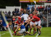 21 May 2017; Noel McGrath of Tipperary in action against Colm Spillane, Shane Kingston and Bill Cooper of Cork during the Munster GAA Hurling Senior Championship Semi-Final match between Tipperary and Cork at Semple Stadium in Thurles, Co Tipperary. Photo by Ray McManus/Sportsfile
