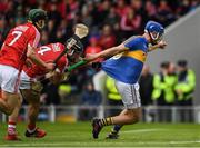 21 May 2017; John McGrath of Tipperary has his jersey pulled by Colm Spillane of Cork during the Munster GAA Hurling Senior Championship Semi-Final match between Tipperary and Cork at Semple Stadium in Thurles, Co Tipperary. Photo by Ray McManus/Sportsfile