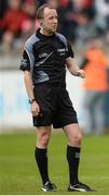 21 May 2017; Referee Niall Cullen during the Leinster GAA Football Senior Championship Round 1 match between Louth and Wicklow at Parnell Park in Dublin. Photo by Piaras Ó Mídheach/Sportsfile