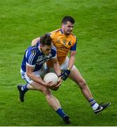 21 May 2017; John O'Loughlin of Laois in action against Barry McKeon of Longford during the Leinster GAA Football Senior Championship Round 1 match between Laois and Longford at O'Moore Park in Portlaoise, Co Laois. Photo by Daire Brennan/Sportsfile