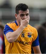 21 May 2017; A dejected Barry McKeon of Longford after the Leinster GAA Football Senior Championship Round 1 match between Laois and Longford at O'Moore Park in Portlaoise, Co Laois. Photo by Daire Brennan/Sportsfile