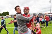 21 May 2017; Bill Cooper of Cork is congratulated by supporters after the Munster GAA Hurling Senior Championship Semi-Final match between Tipperary and Cork at Semple Stadium in Thurles, Co Tipperary. Photo by Brendan Moran/Sportsfile