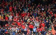 21 May 2017; A section of the 30,103 supporters at the game celebrate near the end of the Munster GAA Hurling Senior Championship Semi-Final match between Tipperary and Cork at Semple Stadium in Thurles, Co Tipperary. Photo by Ray McManus/Sportsfile