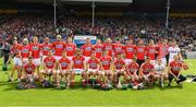 21 May 2017; The Cork squad before the Munster GAA Hurling Senior Championship Semi-Final match between Tipperary and Cork at Semple Stadium in Thurles, Co Tipperary. Photo by Ray McManus/Sportsfile