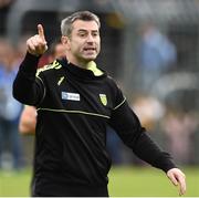21 May 2017; Donegal manager Rory Gallagher during the Ulster GAA Football Senior Championship Quarter-Final match between Donegal and Antrim at MacCumhaill Park in Ballybofey, Co Donegal. Photo by Oliver McVeigh/Sportsfile