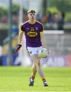 21 May 2017; Niall Hughes of Wexford during the Leinster GAA Football Senior Championship Round 1 match between Carlow and Wexford at Netwatch Cullen Park in Carlow. Photo by Ramsey Cardy/Sportsfile