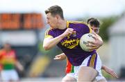 21 May 2017; Naomhan Rossiter of Wexford during the Leinster GAA Football Senior Championship Round 1 match between Carlow and Wexford at Netwatch Cullen Park in Carlow. Photo by Ramsey Cardy/Sportsfile
