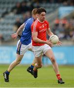21 May 2017; Eóin O'Connor of Louth in action against David Boothman of Wicklow during the Leinster GAA Football Senior Championship Round 1 match between Louth and Wicklow at Parnell Park in Dublin. Photo by Piaras Ó Mídheach/Sportsfile