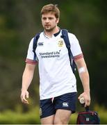 22 May 2017; Iain Henderson of British and Irish Lions arrives for squad training at Carton House in Maynooth, Co Kildare. Photo by Ramsey Cardy/Sportsfile