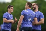 22 May 2017; Munster's Ian Keatley, CJ Stander and Jaco Taute during Munster Rugby squad training at the University of Limerick in Limerick. Photo by Diarmuid Greene/Sportsfile