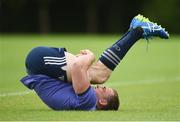 22 May 2017; Tommy O'Donnell of Munster stretches during Munster Rugby squad training at the University of Limerick in Limerick. Photo by Diarmuid Greene/Sportsfile