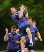 22 May 2017; Andrew Conway of Munster supported by team-mates James Cronin, left, and Stephen Archer during Munster Rugby squad training at the University of Limerick in Limerick. Photo by Diarmuid Greene/Sportsfile