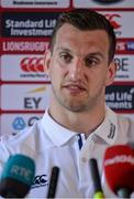 22 May 2017; Sam Warburton of British and Irish Lions during a press conference at Carton House in Maynooth, Co Kildare. Photo by Sam Barnes/Sportsfile