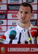 22 May 2017; Sam Warburton of British and Irish Lions during a press conference at Carton House in Maynooth, Co Kildare. Photo by Sam Barnes/Sportsfile
