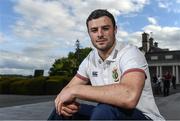 22 May 2017; Robbie Henshaw of British and Irish Lions poses for a portrait following a press conference at Carton House in Maynooth, Co Kildare. Photo by Ramsey Cardy/Sportsfile