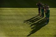 22 May 2017; Members of the Cork City team before the start of the SSE Airtricity League Premier Division match between Sligo Rovers and Cork City at the Showgrounds in Co. Sligo. Photo by David Maher/Sportsfile