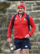22 May 2017; Stuart Hogg of British and Irish Lions arrives for squad training at Carton House in Maynooth, Co. Kildare. Photo by Ramsey Cardy/Sportsfile