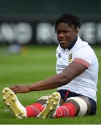 22 May 2017; Maro Itoje of British and Irish Lions during squad training at Carton House in Maynooth, Co. Kildare. Photo by Ramsey Cardy/Sportsfile