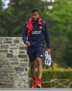 22 May 2017; Anthony Watson of British and Irish Lions arrives for squad training at Carton House in Maynooth, Co Kildare. Photo by Ramsey Cardy/Sportsfile