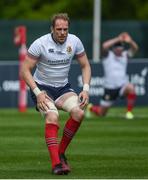 22 May 2017; Alun Wyn Jones of British and Irish Lions during squad training at Carton House in Maynooth, Co. Kildare. Photo by Ramsey Cardy/Sportsfile