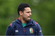22 May 2017; Ben Te'o of British and Irish Lions arrives for squad training at Carton House in Maynooth, Co Kildare. Photo by Ramsey Cardy/Sportsfile