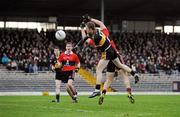 4 December 2011; Colm Cooper, Dr. Crokes, in action against Peter Crowley, UCC. AIB Munster GAA Football Senior Club Championship Final, Dr. Crokes v UCC, Fitzgerald Stadium, Killarney, Co. Kerry. Picture credit: Diarmuid Greene / SPORTSFILE