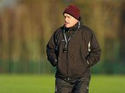 5 December 2011; Ulster's head coach Brian McLaughlin during squad training ahead of their Heineken Cup, Pool 4, Round 3, game against Aironi on Friday. Ulster Rugby Squad Training, Newforge Country Club, Belfast, Co. Antrim. Picture credit: Oliver McVeigh / SPORTSFILE
