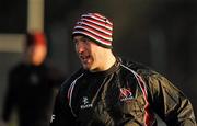 5 December 2011; Ulster's Stephen Ferris in action during squad training ahead of their Heineken Cup, Pool 4, Round 3, game against Aironi on Friday. Ulster Rugby Squad Training, Newforge Country Club, Belfast, Co. Antrim. Picture credit: Oliver McVeigh / SPORTSFILE