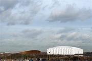 6 December 2011; A general view of the venodrome and the basketball hall, venues at the 2012 London Olympic Games. London, England. Picture credit: Brendan Moran / SPORTSFILE