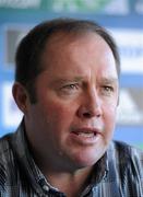 7 December 2011; Munster head coach Tony McGahan speaking during a press conference ahead of their Heineken Cup, Pool 1, Round 3, game against Scarlets on Saturday. Munster Rugby Press Conference, University of Limerick, Limerick. Picture credit: Diarmuid Greene / SPORTSFILE