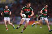 21 May 2017; Conor O'Shea of Mayo during the Connacht GAA Football Senior Championship Quarter-Final match between Mayo and Sligo at Elvery's MacHale Park in Castlebar, Co Mayo. Photo by Stephen McCarthy/Sportsfile