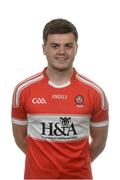 23 May 2017; Oisin Duffin of Derry. Derry Football Squad Portraits 2017 at Derry GAA Centre of Excellence in Owenbeg, Derry. Photo by Oliver McVeigh/Sportsfile