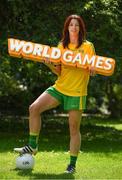 24 May 2017; In attendance at the GAA and the DFA launch of The 2017 Global Games Development Fund at Iveagh House is Aoife McDonnell of Donegal. St. Stephen's Green, Dublin. Photo by Sam Barnes/Sportsfile